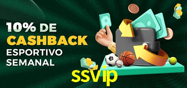 10% de bônus de cashback na ssvip